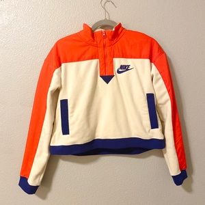 Nike Crop Quarter Zip Sweatshirt